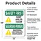 Signmission Safety Culture Sign, 12 in Width, Aluminum, Rectangle, Bilingual OS-2PACK-SF-A-1218-L-10817 - alternate 2